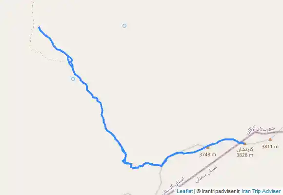 ترک جی پی اس قله گاوکشان بام استان گلستان روستای شاه کوه سفلی