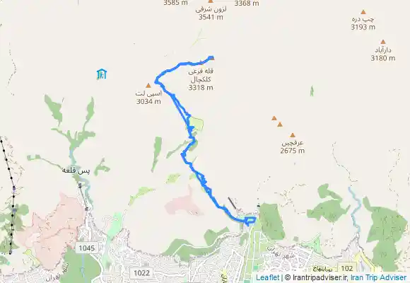 ترک جی پی اس قله کلکچال