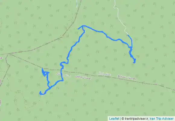 ترک جی پی اس آبشار گزو از سرکوب دره