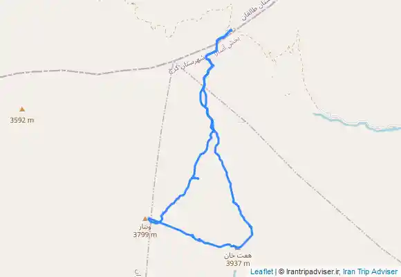 ترک جی پی اس قله هفت خوان