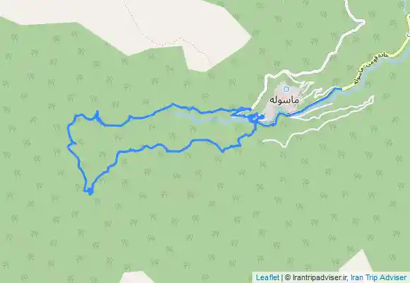 ترک جی پی اس ماسوله تا شیرین دشت و ابشار خربو