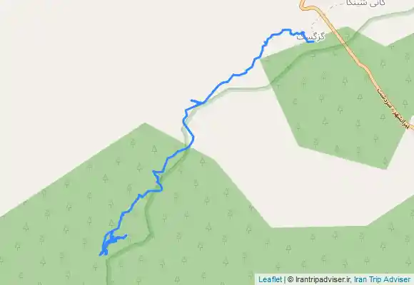 ترک جی پی اس آبشار خرپاپ( از روستای کانی شینکه)