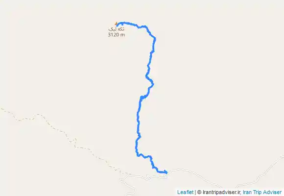 ترک جی پی اس قله تکه لیک