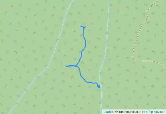 ترک جی پی اس مسیر آبشار اول لاکتاش تا کلبه دوم