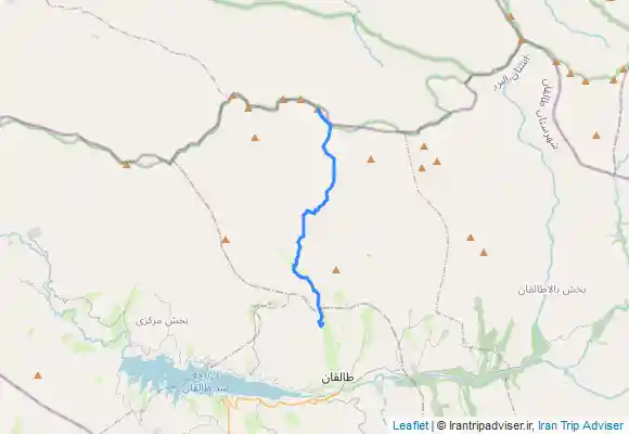 ترک جی پی اس شاه البرز بام استان البرز از روستای حسنجون