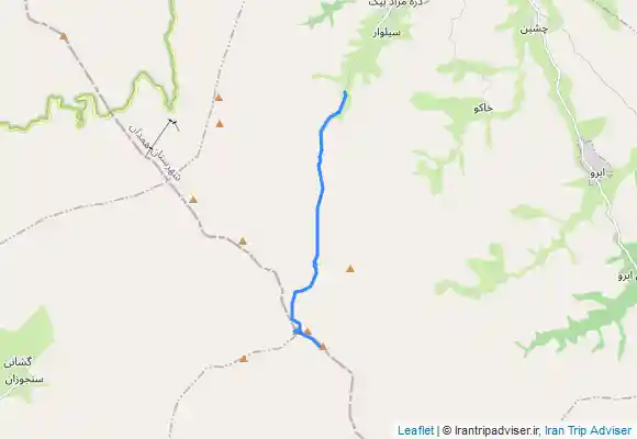 ترک جی پی اس قله های یخچال و کوبری