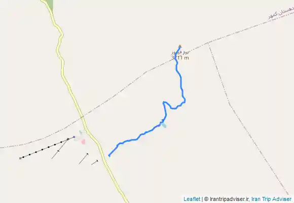 ترک جی پی اس برم فیروز از مسیر راهداری شکرک