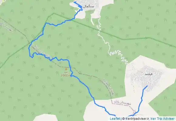 ترک جی پی اس فیلبند به سنگچال