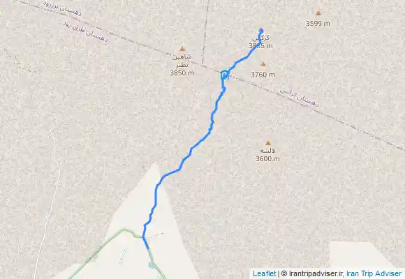 ترک جی پی اس فرود از کرکس