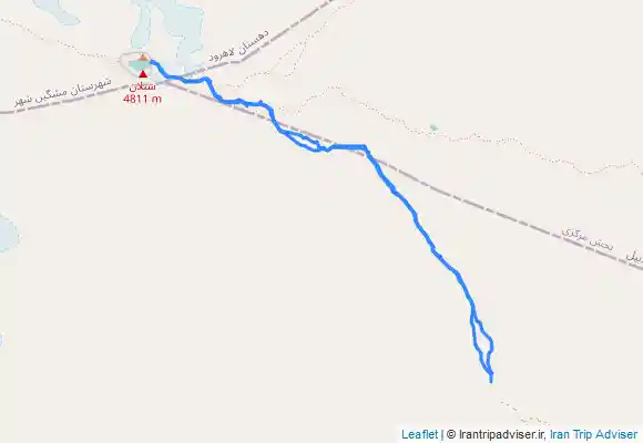 ترک جی پی اس صعود قله سبلان ‌از یال جنوب شرقی ،ییلاق قره مسجد