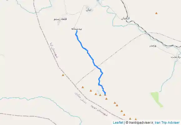 ترک جی پی اس صعود به قله سنبران(بام لرستان)