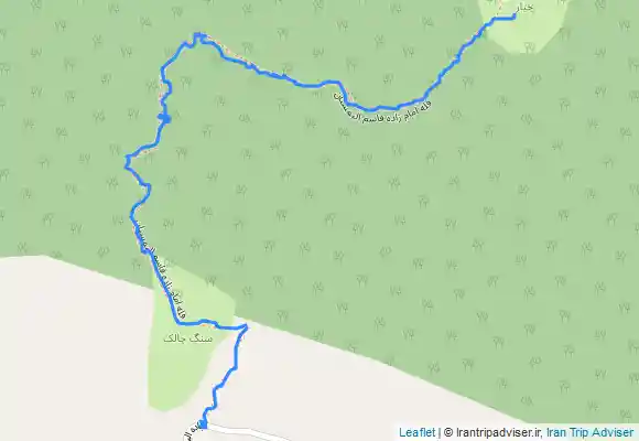 ترک جی پی اس پیمایش جنگل الیمستان تا دشت دوم