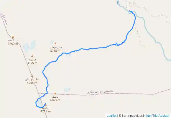 ترک جی پی اس صعودبه قله کلونچین