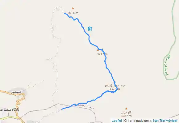 ترک جی پی اس شاهو (قله حوی خانی) شب مانی