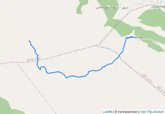 ترک جی پی اس قله هفت چشمه