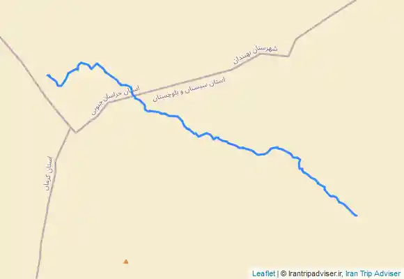 ترک جی پی اس عبور از عرض ریگ یلان(کویر لوت)