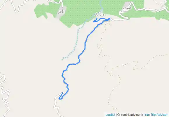 ترک جی پی اس ورودی دره اشکاف