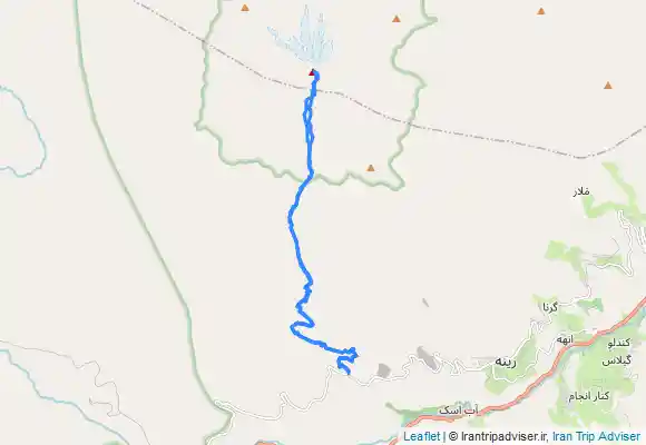 ترک جی پی اس صعود جبهه جنوبي قله دماوند