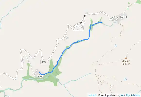 ترک جی پی اس برگشت از آبشارهای هشتگانه کیگا