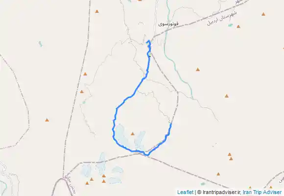 ترک جی پی اس ساوالان (شابیل قله صعود مسیر غربی قارتال فرود شرقی)