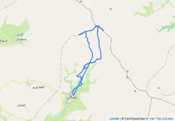 ترک جی پی اس قله کوبری قله یخچال قله گاوبری قله اردک مردک