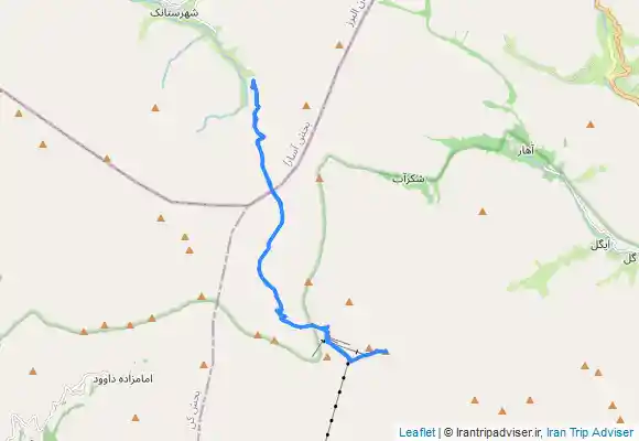 ترک جی پی اس IRAN - Shahrestanak - TouchalSummit ( شهرستانک - قله توچال )