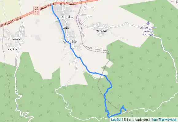 ترک جی پی اس جنگل سرخو