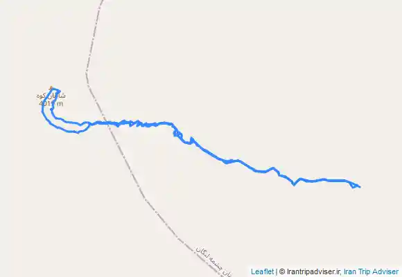 ترک جی پی اس مسیر صعود و فرود قله شاهان کوه