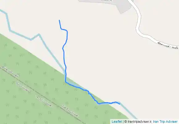 ترک جی پی اس آبشار دم دمی بهشهر