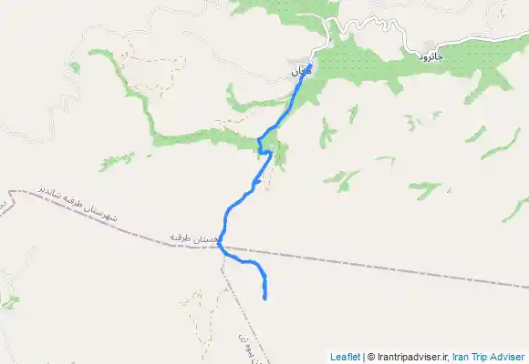 ترک جی پی اس قله مغان