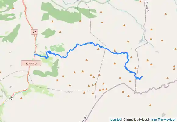ترک جی پی اس قله میشینه مرگ از روستای نشل