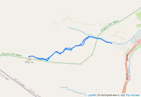 ترک جی پی اس صعود به قله گلزرد شرقى و غربى (ارتفاع ٣٧٥٠ متر) پلور