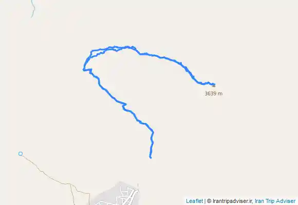 ترک جی پی اس قله تاوا (آنالوجه) tawa Peak