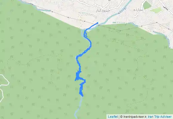 ترک جی پی اس دره خیرود کنار