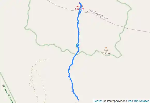 ترک جی پی اس صعود قله دماوند مسیر جنوبی