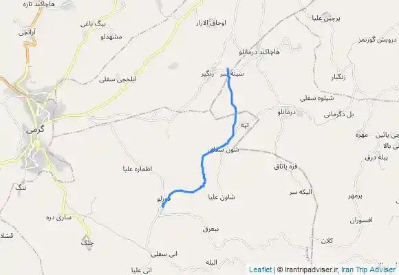 ترک جی پی اس آبشار.زنگیر.قوزلو.gpx