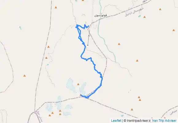 ترک جی پی اس صعود به قله سبلان (ساوالان) از شابیل و پناهگاه شمال شرق  sabalan