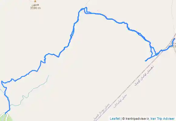 ترک جی پی اس قله مهر چال