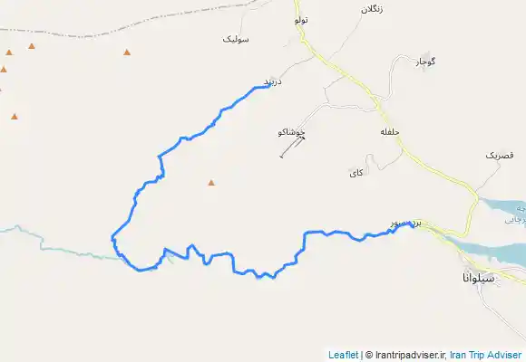 ترک جی پی اس دره دربند به بتکار و بازگشت از دره جرمی