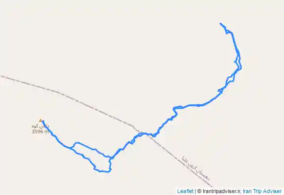 ترک جی پی اس دالان کوه