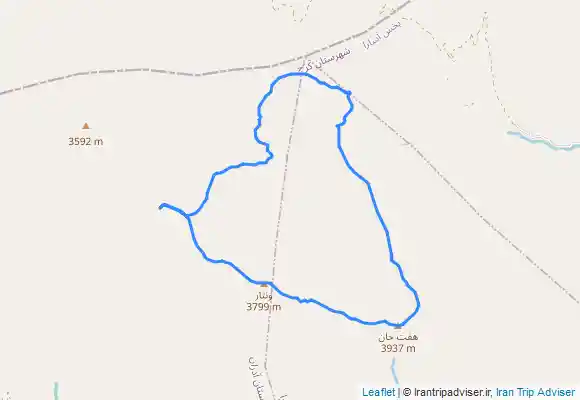 ترک جی پی اس صعود قله هاي ونتار، سيب چال و هفت خان