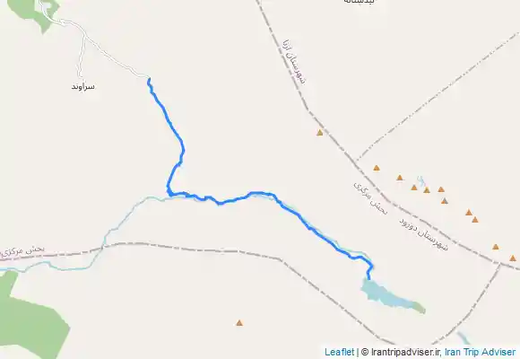 ترک جی پی اس دریاچه گهر از مسیر نی‌گاه