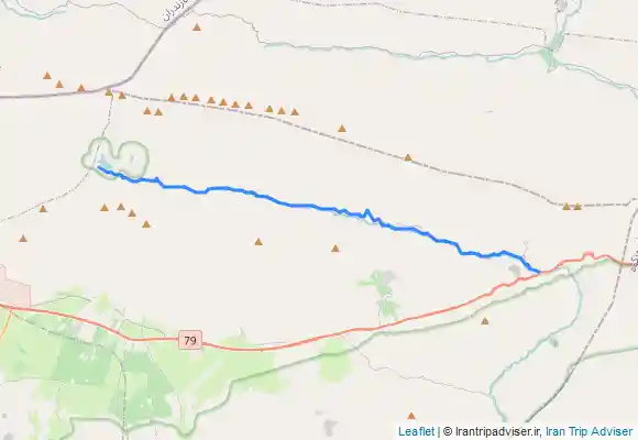 ترک جی پی اس برگشت دریاچه تار تا جاده اصلی