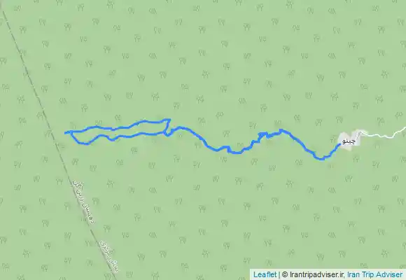 ترک جی پی اس قله هارون از چینو
