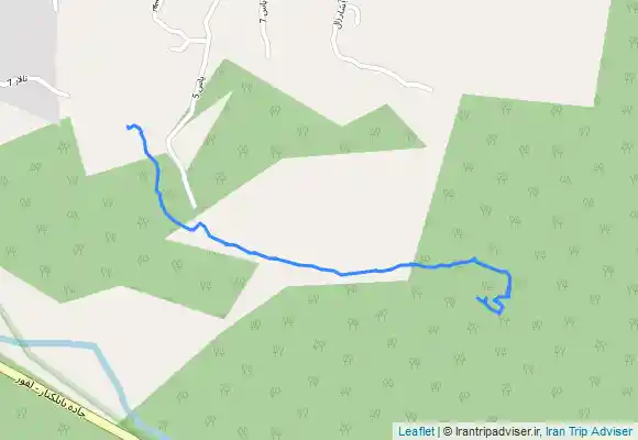 ترک جی پی اس آبشار زال