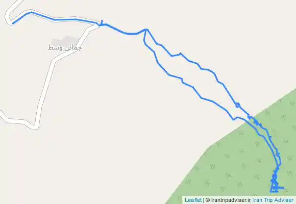 ترک جی پی اس چشمه و آبشارهای چمانی