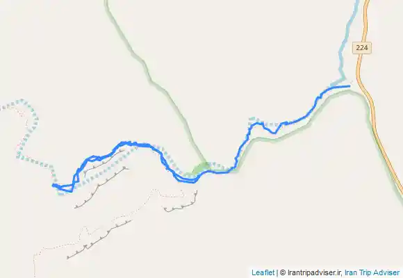 ترک جی پی اس درونگر به دره شمخال