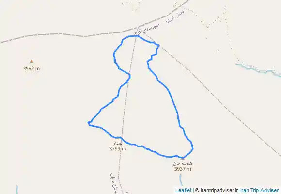 ترک جی پی اس قله هفت خوان و ونتار