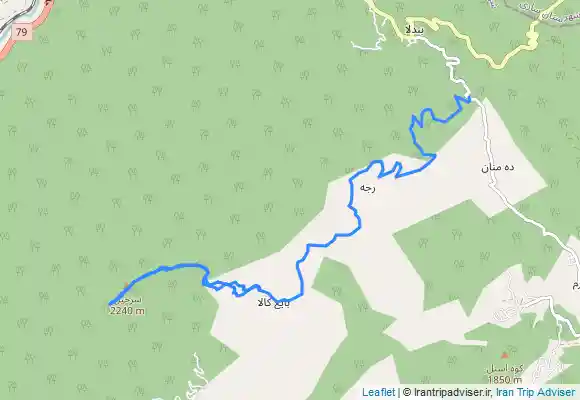 ترک جی پی اس قله سرخیل از بایکلا