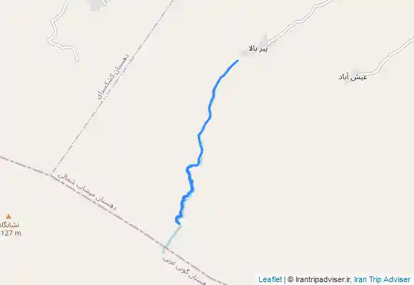 ترک جی پی اس پایان برنامه آبشار پیر بالا